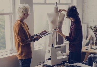 fashion design mannequin measurement concept