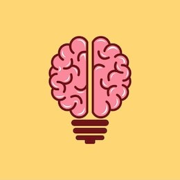 brain logo vector