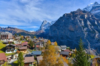 murren , switzerland.