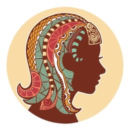 zodiac signs - virgo (colored)