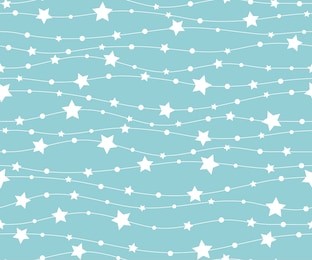 holiday background, seamless pattern with stars. vector illustration.