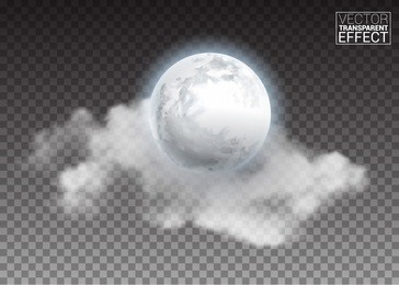 starry night sky aurora borealis beautiful natural effect for design projects. deep night dark sky magic fabulous with clouds and realistic colored northern or polar lights. vector illustration.