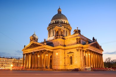 st. isaac's cathedral saint-petersburg, russia. hdr.