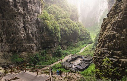 wulong national park, chongqing, china