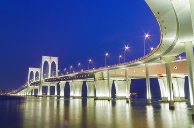 sai van bridge is a cable-stayed bridge in macau, china