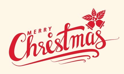merry christmas text, lettering design card template, handwriting alphabets, hand drawn fonts, creative typography for holiday greeting gift poster, banner, flyer, vector illustration.