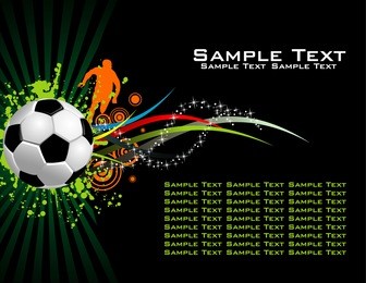 football poster place for your text