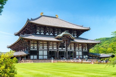 todai-ji temple in nara, japan.
