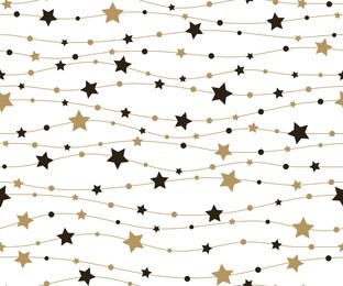 holiday background, seamless pattern with stars. vector illustration.