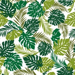 tropical plants pattern