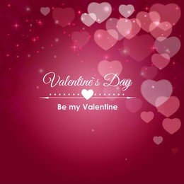 valentine's day heart symbol. love and feelings background design. vector illustration eps10