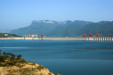 china three gorges dam reservoir