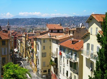 nice cityscape, cote d'azur, france