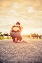 run runner sport shoe road jogging flare sunset asphalt street fitness cross sunbeam success running sportswear