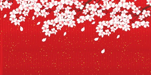 cherry spring flower background