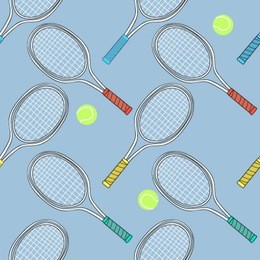 racket for tennis seamless background
