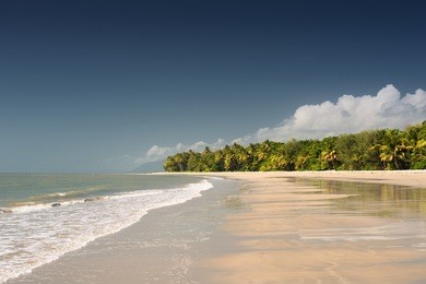 port douglas beach, queensland, australia