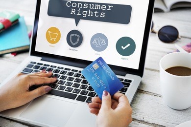consumer rights protection regulation concept