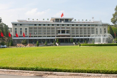 reunification (independence) palace in ho chi minh city, vietnam