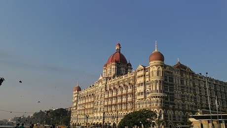 the taj mahal palace hotel is a five star hotel located in the colaba region of mumbai, maharashtra state, next to the gateway of india.