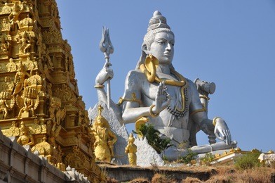 hindu temple of lord shiva called murdeshvar