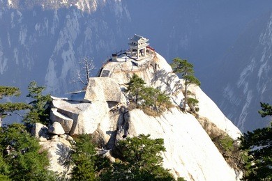 huashan mountain, xi'an, china ( the chess pavilion )