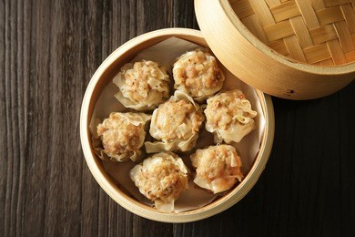 steamed meat dumpling