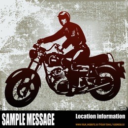 motorcyclist background