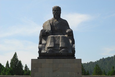 ancient building, human landscape, linyi city, shandong province, zhu geliang, 