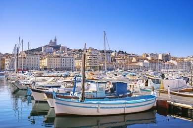 vieux port, marseille, provence, france