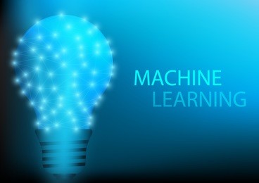 abstract digital and technology background. artificial intelligence concept with machine learning.