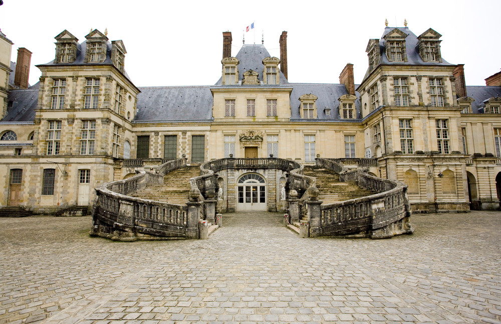 palace fontainebleau, ile-de-france, france