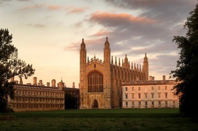cambridge, king's college chapel, england, uk