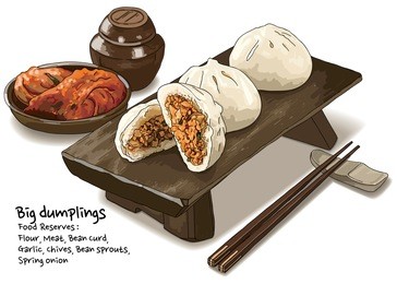 big dumplings
