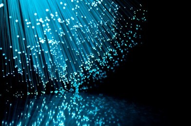 fibre optics and reflections.