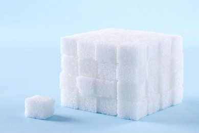 refined sugar cube