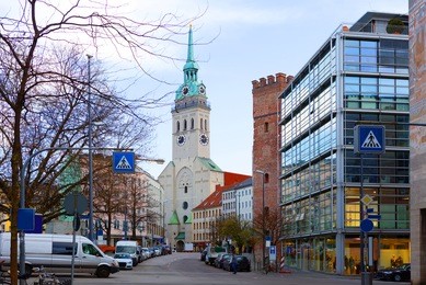 munich. st. peter's church.
st. peter's church is the oldest church of munich.