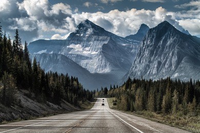 road to the great mountain