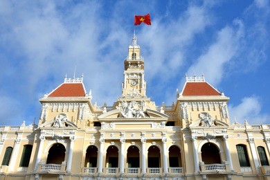 ho chi minh city hall, vietnam