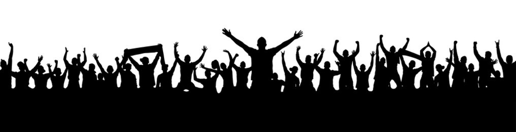 background with crowd people. 