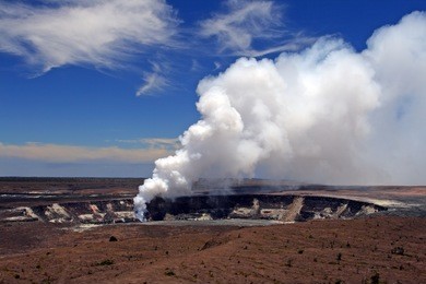 stock image of hawaii volcanoes national park, usa
