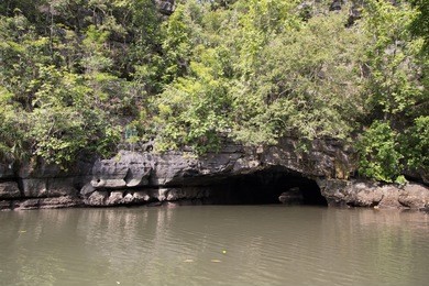the cave at kilim karst geoforest park in langkawi, malaysia