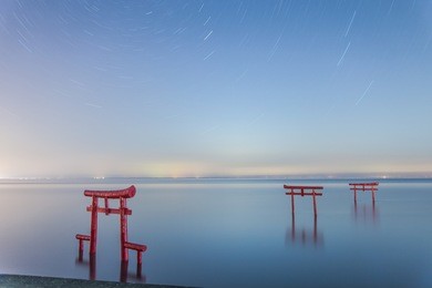 shrine with star,saga