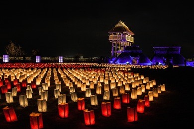 night view,yoshinogari saga