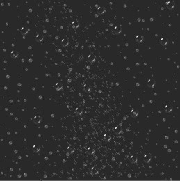 transparent fizzing water background. realistic fizz air isolated bubbles underwater. vector bubbles illustration on transparent background. freshness background