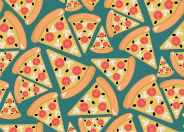 slices pizza pattern.