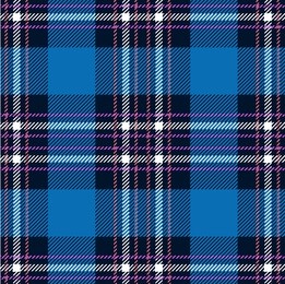 traditional tartan. seamless scottish plaid checkered vector pattern. retro textile collection. blue.