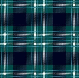 traditional tartan. seamless scottish plaid checkered vector pattern. retro textile collection. green.
