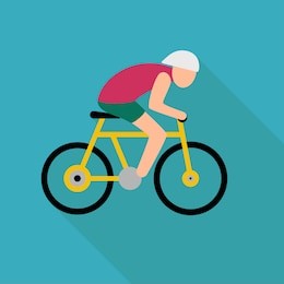 race cycling track blue