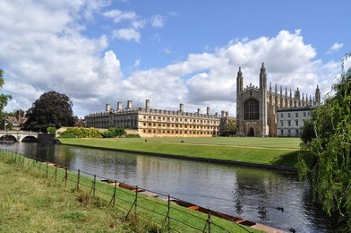cambridge view. king's college 